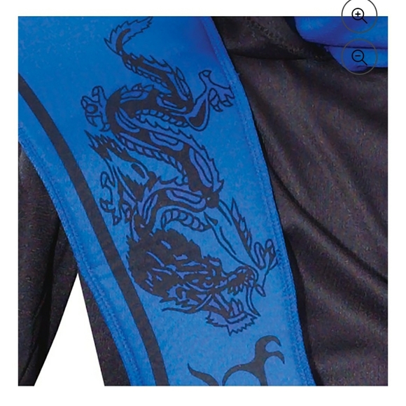 Sz Large 10-12 New Ninja Fantasy Costume - Picture 7 of 9